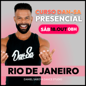 Ingresso - Curso Dan-Sa Rio de Janeiro - 18/10